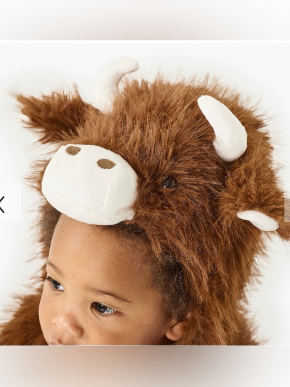 Pottery Barn Kids Highland Cow Costume - Picture 3 of 9